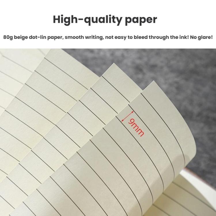 A6 Traveler Notebook Refillable Journal Vintage PU Leather 160 Pages Pocket Diary For Bullet Journaling & Travel