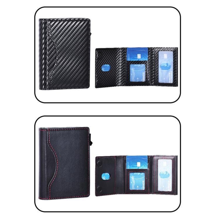 One-Click Pop-Up RFID Blocking Card Holder Magnetic Phone Wallet for MagSafe iPhones