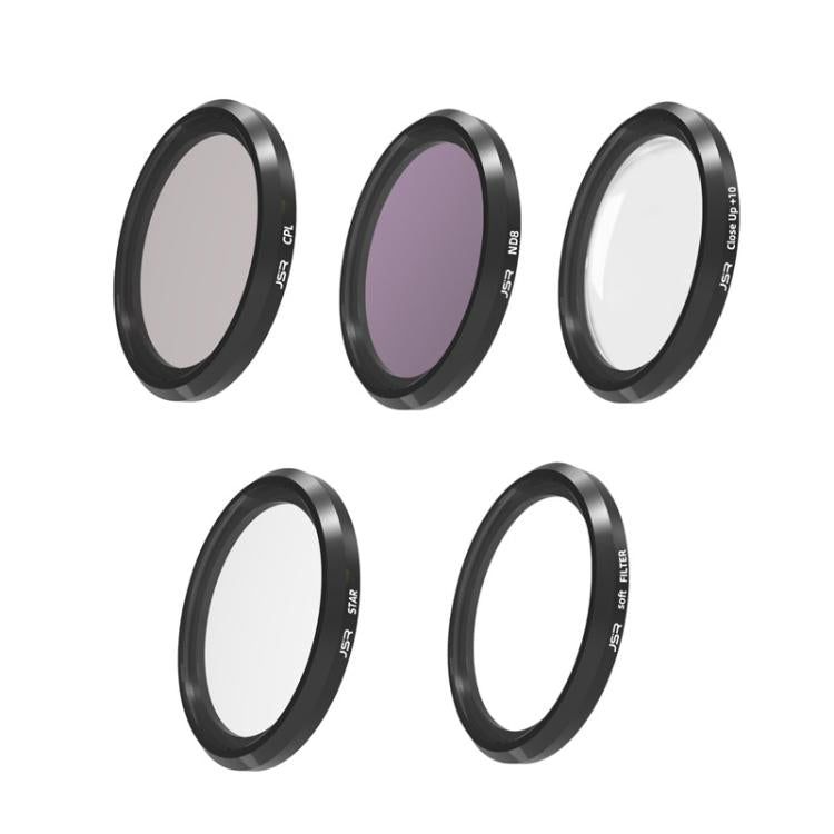 For Panasonic LX10 / Ricoh GR / Canon G7X / Sony ZV-1 Camera Filter, Spec: CPL+ND8+Close Up+STAR+Soft
