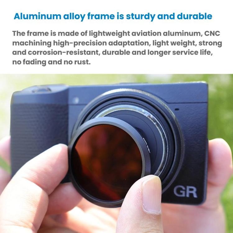 For Panasonic LX10 / Ricoh GR / Canon G7X / Sony ZV-1 Camera Filter, Spec: Black Mist 1/8
