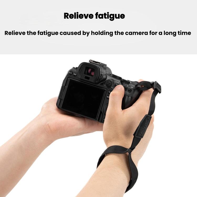 Cwatcun D220 Soft Comfortable Portable Camera Wrist Strap Non-Slip Shock-Resistant Universal Camera Accessory