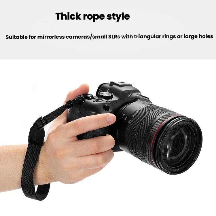 Cwatcun D220 Soft Comfortable Portable Camera Wrist Strap Non-Slip Shock-Resistant Universal Camera Accessory