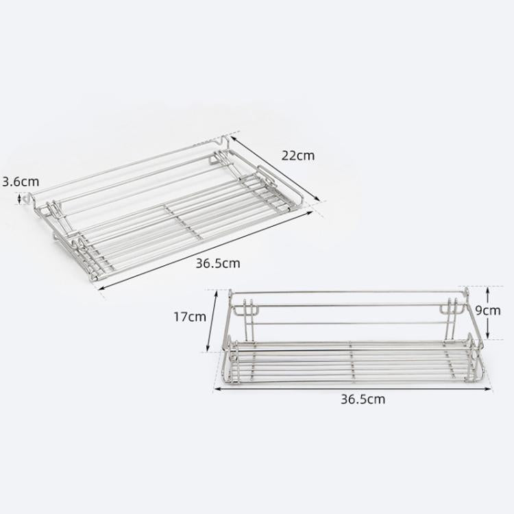 CLS Outdoor IGT Aluminum Plate Table Expansion Rack Folding Table Accessories - Stainless Steel Color