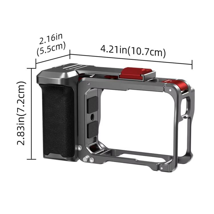 For Insta360 Ace Pro 2 / Ace Pro Flymile Xplorer Grip Kit Street Photography Handle Metal Cage Case - AC2013