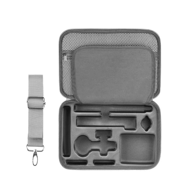 For Insta360 X5 Flymile All-in-One Storage Shoulder Bag Durable PU + Lycra Material Carrying Case - Gray