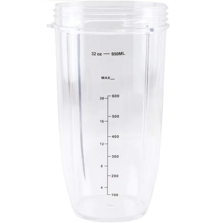 For Nutribullet 900w 600w Blender Blending Bottle Replacement Cups 32oz With Scale