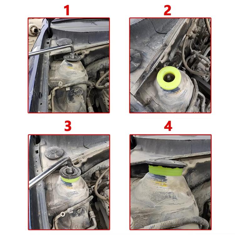 Universal Automobile Front Shock Tower Rubber - Yellow