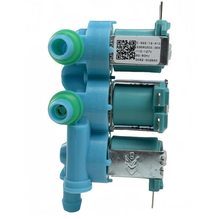 DC62-00266G For Samsung Washing Machine Water Inlet Valve Solenoid Replacement 110V/127V 50/60Hz