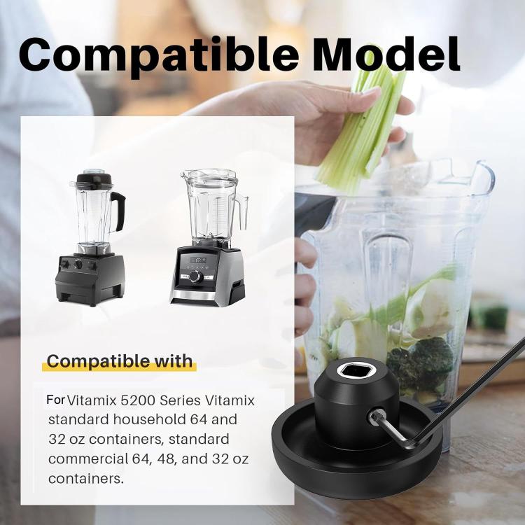 For Vitamix 5200 5006 5012 5057 Drive Socket Mushroom Head Blender Parts - Black