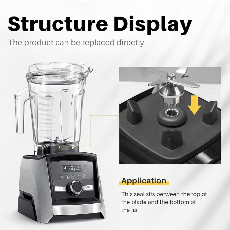 For Vitamix 5200 5006 5012 5057 Drive Socket Mushroom Head Blender Parts - Black