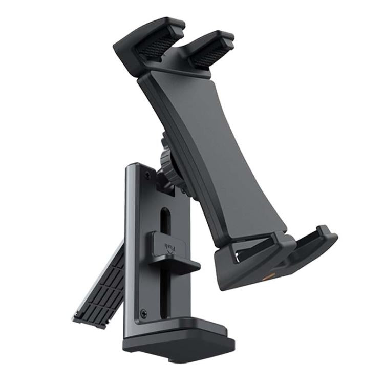 Multifunctional Travel Mobile Phone Tablet Desktop Stand Rotating Fixed Clip - Black