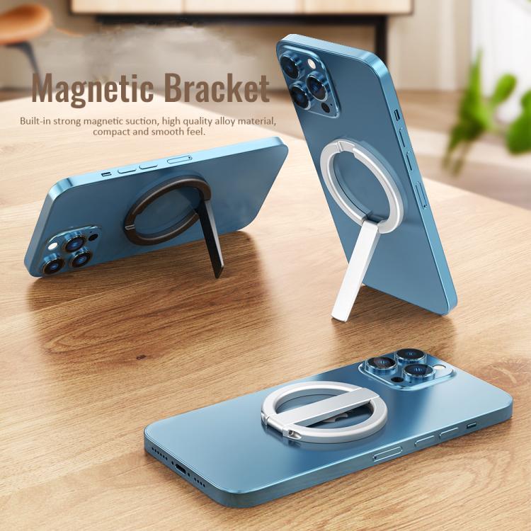 AhaStyle WG74 MagSafe Magnetic Suction Mount Portable Foldable Phone Stand