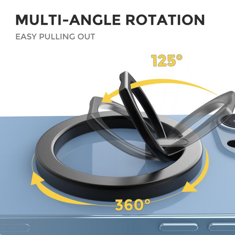 AhaStyle WG82 MagSafe Magnetic Suction Mount Zinc Alloy Ring Mount