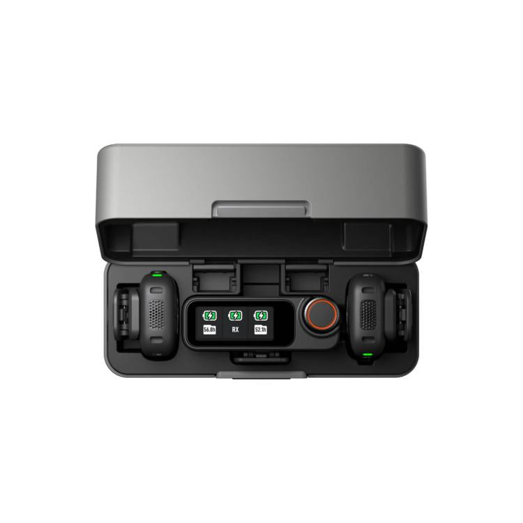 Original 2 TX + 1 RX + Charging Case + Camera Adapter For DJI Mic 3
