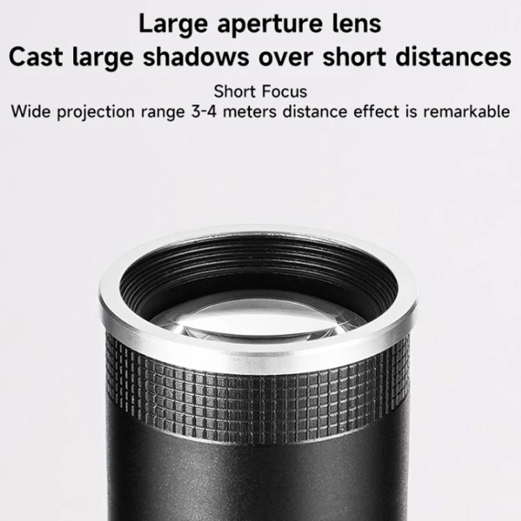 Adjustable Focus DIY Optical Snoot for Bowens Mount Flash Conical Lens Photography Light Modifier 25 Templates Kit