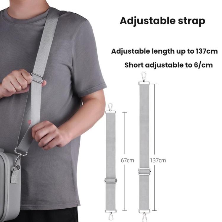 For DJI MINI 4 PRO BRDRC Remote Control Accessories Storage Handbag - Gray
