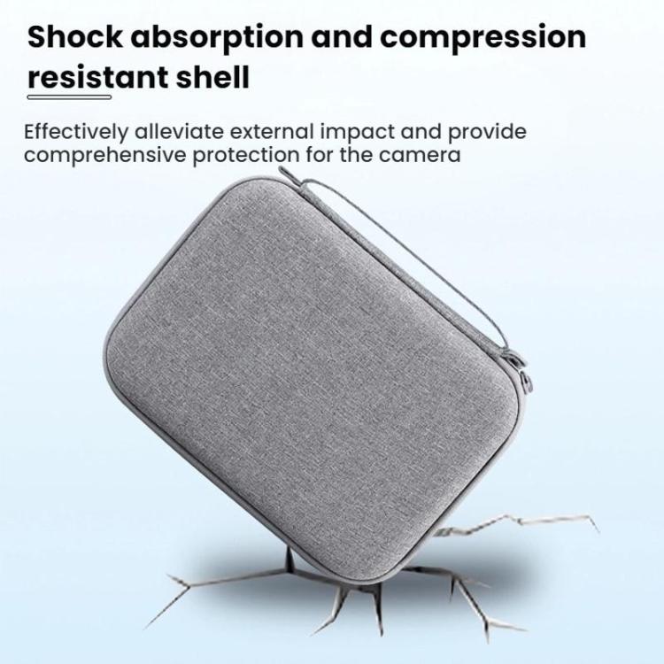 For Insta360 GO3 BRDRC Protection Portable Storage Bag - Gray