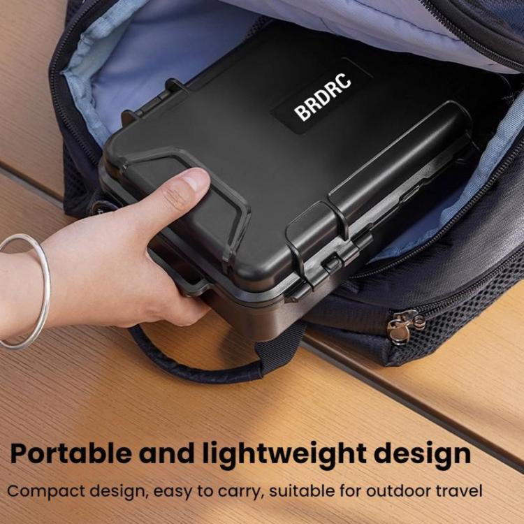 For DJI OSMO POCKET 3 BRDRC Portable Storage Safety Carrying Case - Black