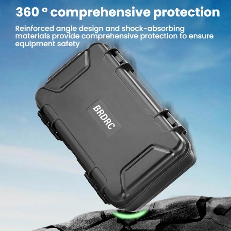 For DJI OSMO POCKET 3 BRDRC Portable Storage Safety Carrying Case - Black