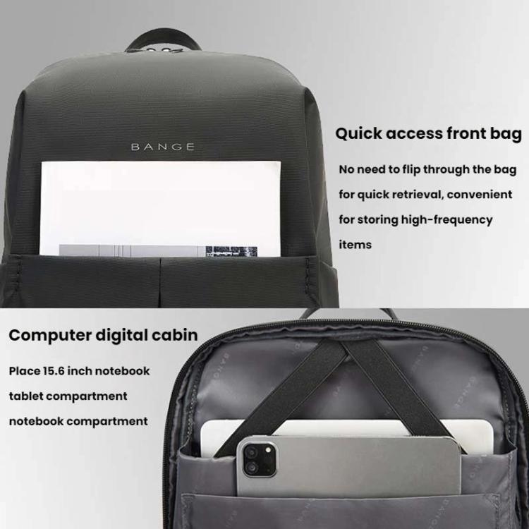 BANGE BG-3078 Business Commuting Large Capacity Backpack Computer Pack