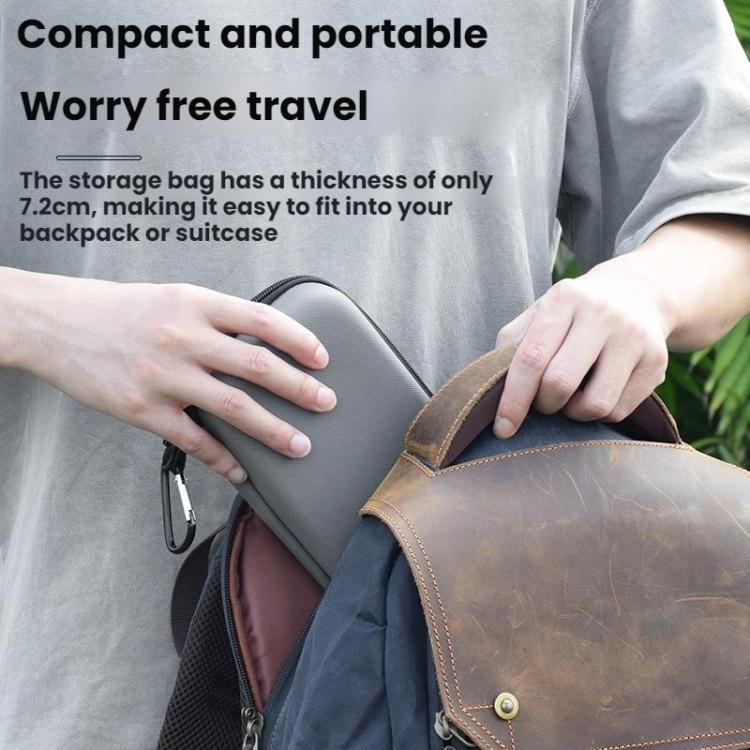For Insta360 GO3 BRDRC Accessories Portable Storage Bag - Gray