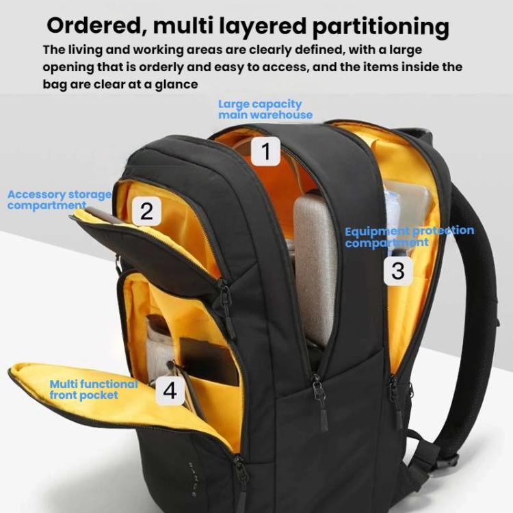 BANGE BG-7839 Casual Computer Backpack Large Capacity Student Schoolbag