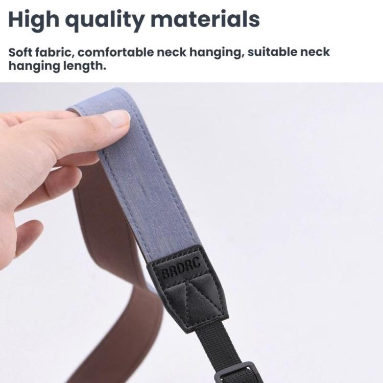 For DJI MINI 3/4 PRO/MAVIC 3 Classic BRDRC Screen Remote Control Strap - Gray/Brown