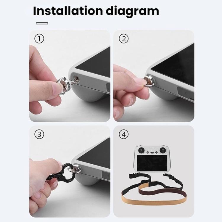 For DJI MINI 3/4 PRO/AIR 3S BRDRC Remote Control Strap - For RC/RC2/RC PRO