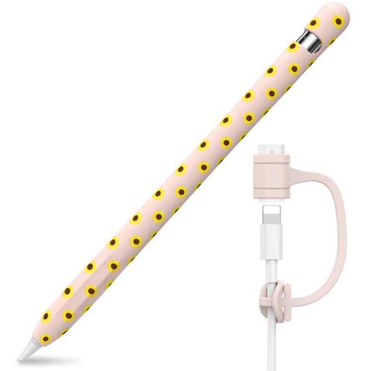 For Apple Pencil 1 AhaStyle PT93-SF Lightweight Skin-Friendly Silicone Protective Case