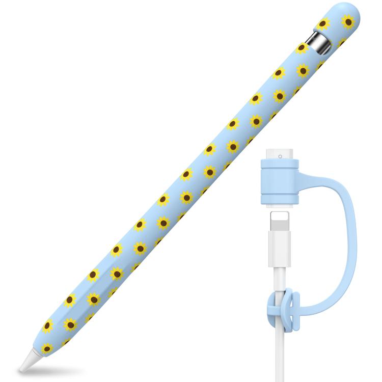 For Apple Pencil 1 AhaStyle PT93-SF Lightweight Skin-Friendly Silicone Protective Case
