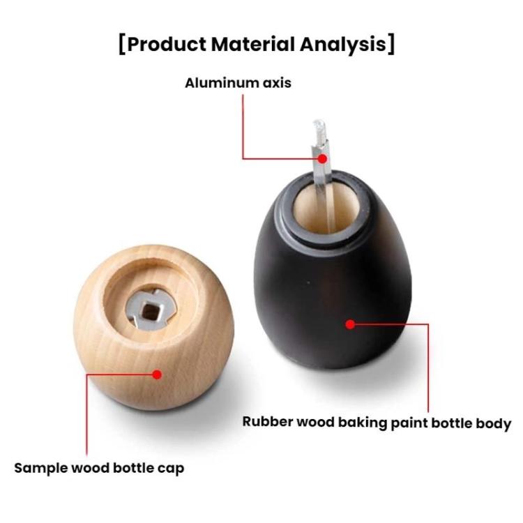 Round Head Manual Pepper Mill Ceramic Core Kitchen Tool, Spec: 4 inch With Box