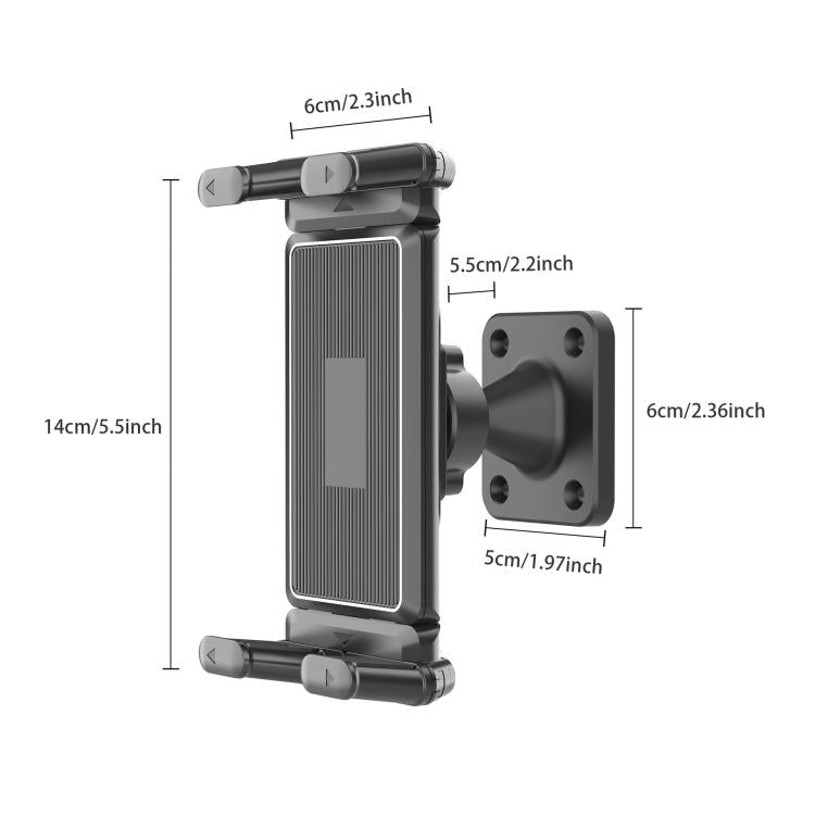 Wall-mounted Mobile Phone Tablet Universal Bracket - 4.7-15 Inch