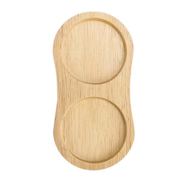 Wooden Base For Grinder Seasoning Product Storage Tray, Spec: Original Color 8-Letter