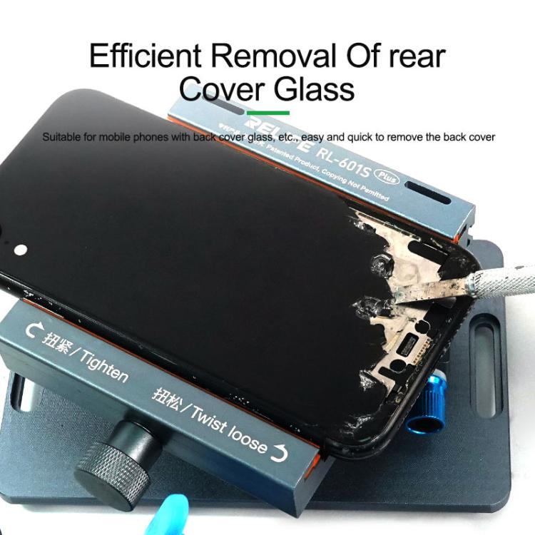 RELIFE RL-601S Plus 2 In 1 Split Screen Rotating Mobile Phone Repair Fixture Multifunctional Rotating Clamp