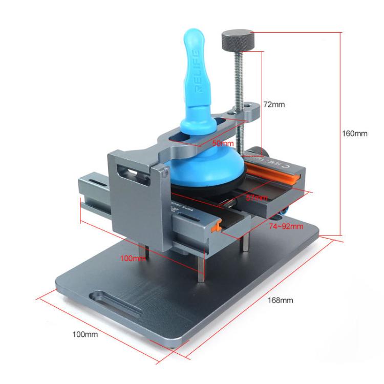 RELIFE RL-601S Plus 2 In 1 Split Screen Rotating Mobile Phone Repair Fixture Multifunctional Rotating Clamp