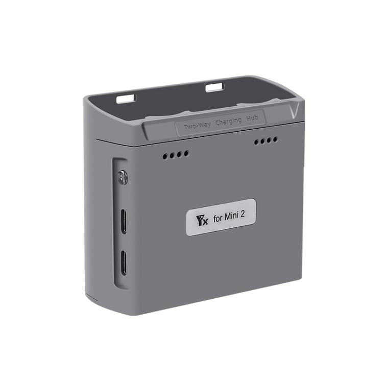 For DJI Mini 2 SE/Mini 2/Mini 4K YX Charger 2-way Battery Charging Hub - Gray