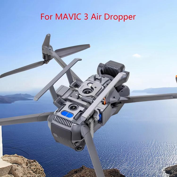 For DJI Mavic 3 Drone YX Airdrop System Rechargeable Thrower Load 500g - Gray