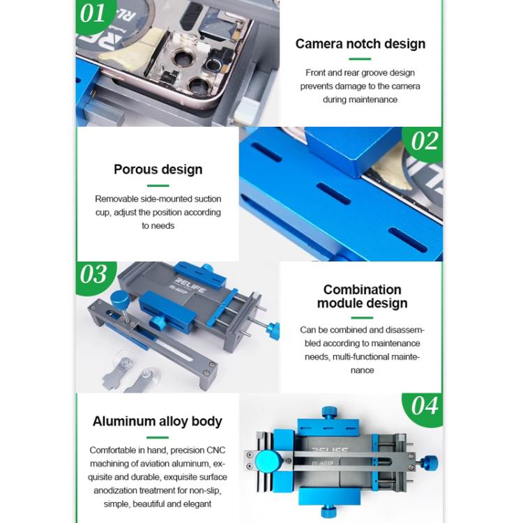 RELIFE RL-601P Mobile Phone Repair Middle Frame Corrector Deformed and Bent Side Frames and Back Covers Tool