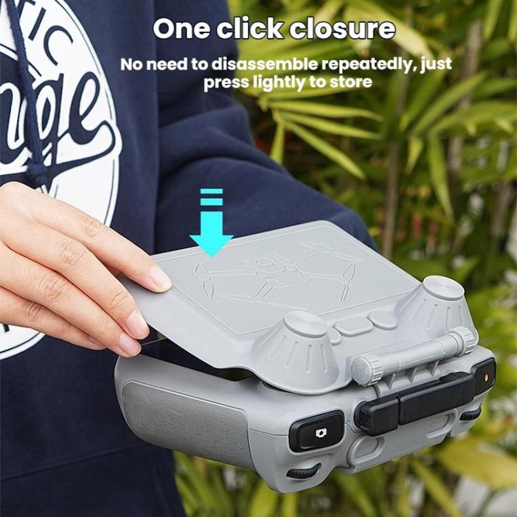 For DJI MINI 4 PRO/AIR 3S BRDRC RC2 Remote Control Hood - Gray
