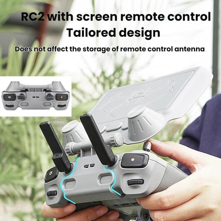 For DJI MINI 4 PRO/AIR 3S BRDRC RC2 Remote Control Hood - Gray