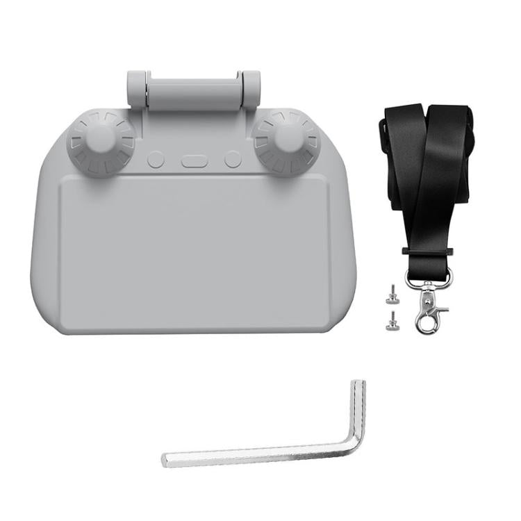 For DJI Mavic Air 2/Mavic 3 Pro BRDRC Remote Control Hood + Hanging Belt - 2pcs /Set