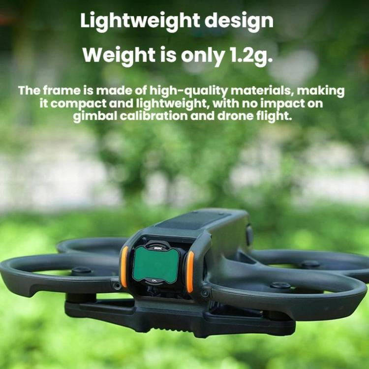 For DJI Avata 2 BRDRC Aluminum Frame Filter Accessories, Specification: ND8+ND16+ND32+ND64