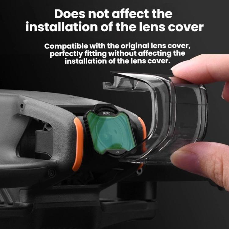For DJI Avata 2 BRDRC Aluminum Frame Filter Accessories, Specification: ND16