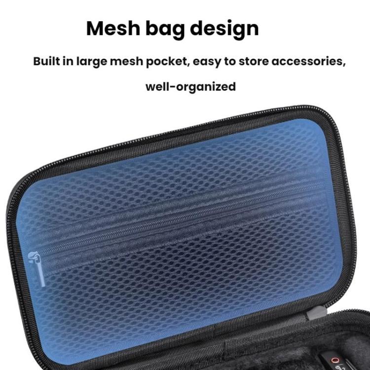 For DJI OSMO POCKET 3 BRDRC Portable Protection Storage Bag - Black