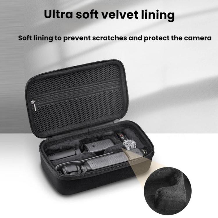 For DJI OSMO POCKET 3 BRDRC Portable Protection Storage Bag - Black