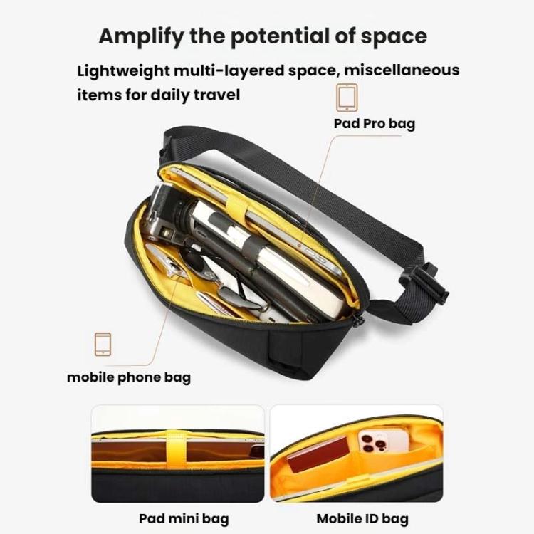 BANGE BG2825-1 Crossbody Bag Lightweight Large Capacity Storage Pack