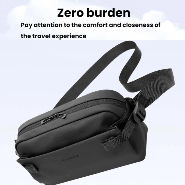 BANGE BG-7837 Men Commuter Durable Waist Bag Single Shoulder Crossbody Bag