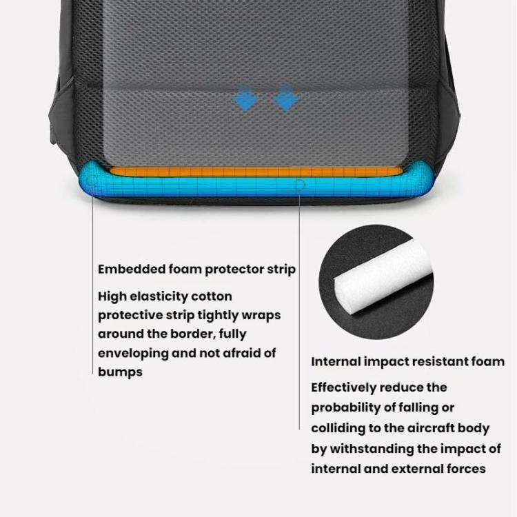 BANGE BG-7822 Large Capacity Multi Compartment Computer Backpack Student Schoolbag
