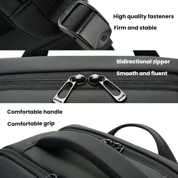 BANGE BG-7822 Large Capacity Multi Compartment Computer Backpack Student Schoolbag