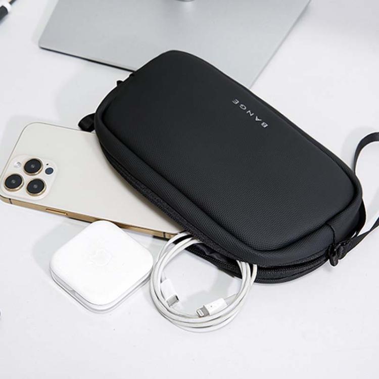 BANGE 3066 Small Data Cable Storage Bag Charger Electronic Accessories Handbag